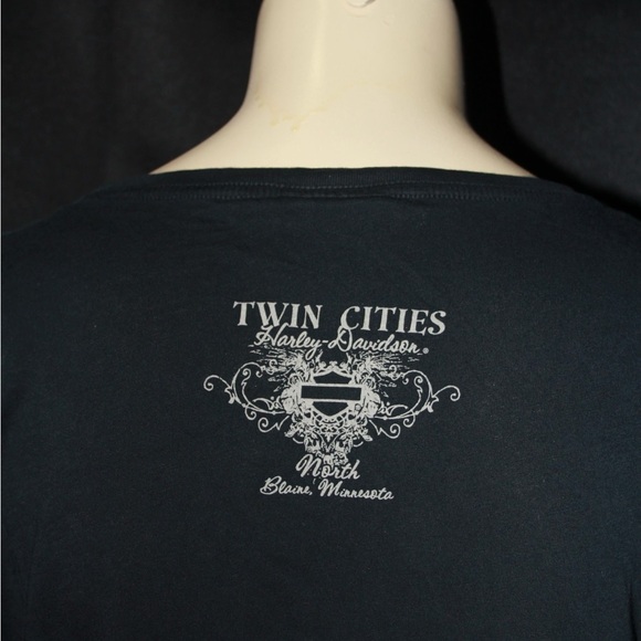 Harley-Davidson Rhinestone Top - Picture 5 of 6